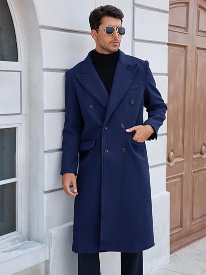 Mens 3/4 Length Sheepskin Coat