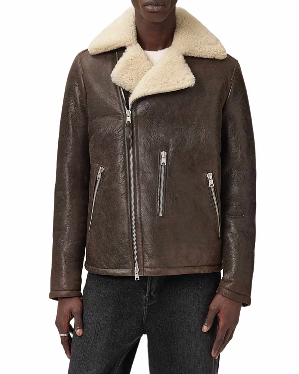Mens Jacket Sheepskin