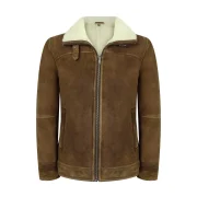 Mens Real Sheepskin Jacket