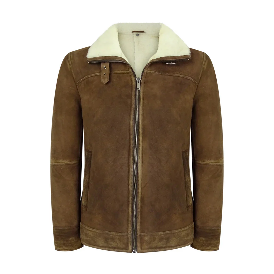 Mens Real Sheepskin Jacket