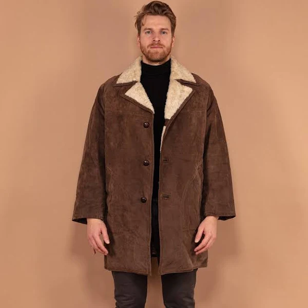 mens second hand sheepskin coats