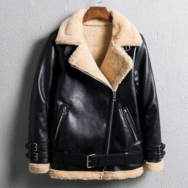 Mens Sheepskin Bomber