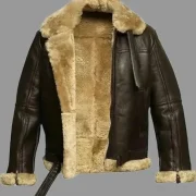 Mens Sheepskin Flight Jacket