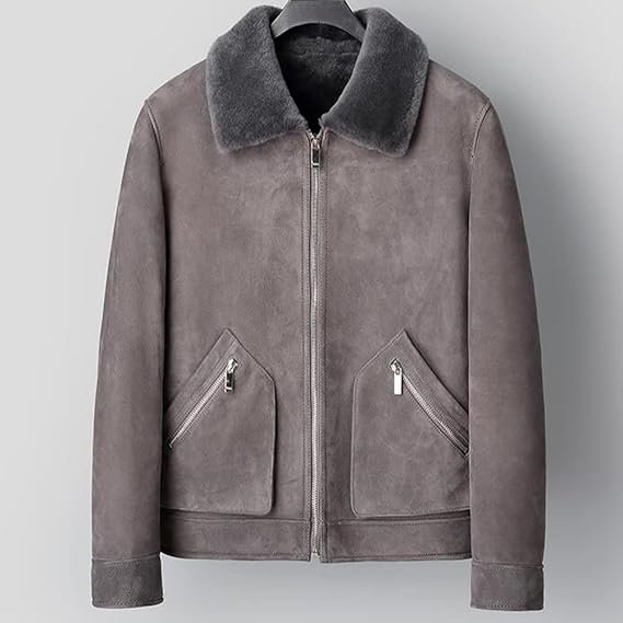 Mens Sheepskin Jacket Zara
