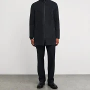 mens suede sheepskin coat