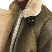 reiss sheepskin jacket