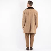 shearling coat mens vintage