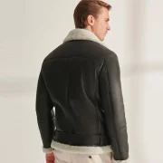 shearling jacket faux