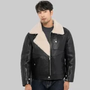 shearling leather jacket