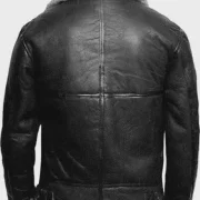 shearling mens leather jacket