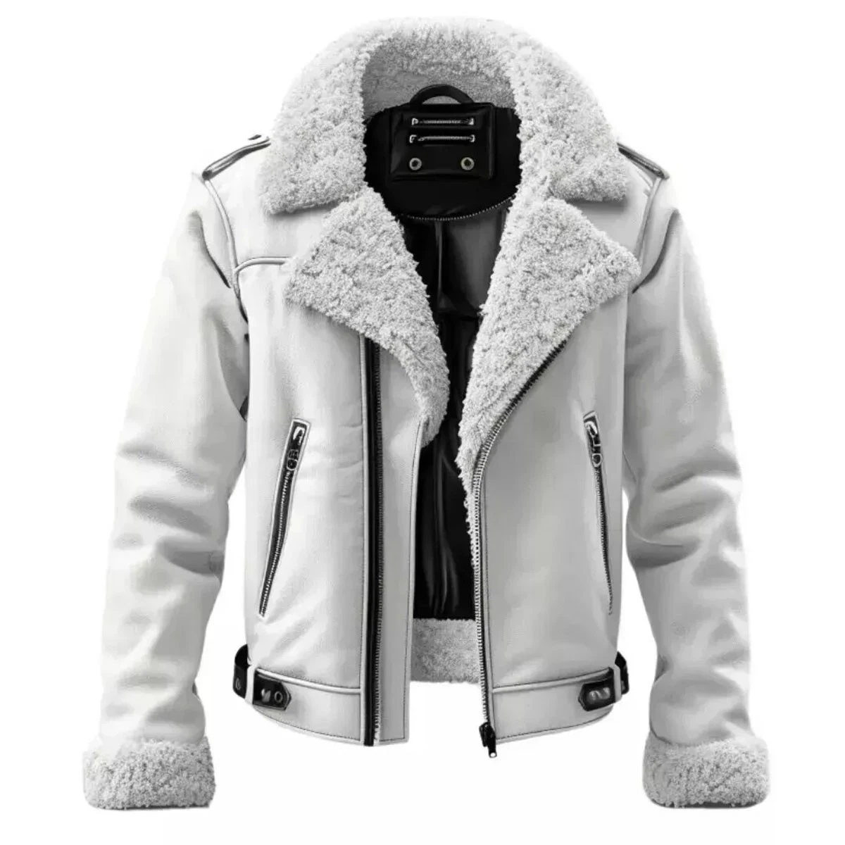 Shearling Sheepskin Jacket Mens