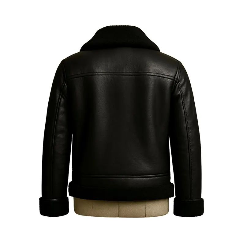 Sheepskin Black Jacket