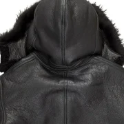 sheepskin bomber jacket men