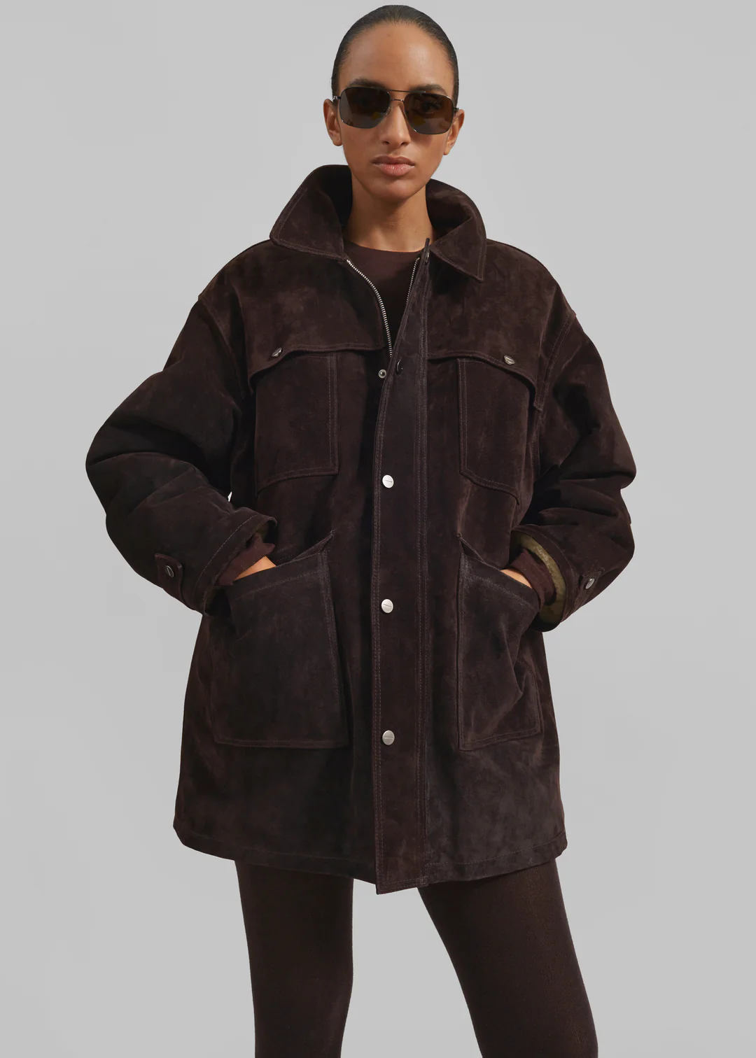 Sheepskin Brown Coat