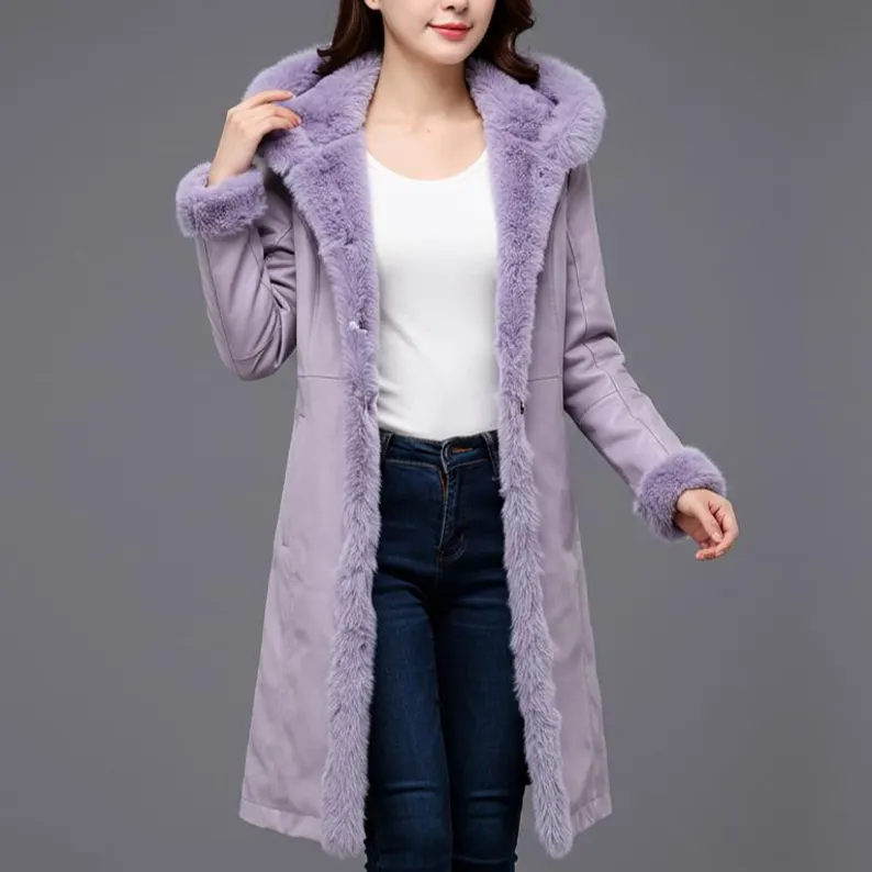 Sheepskin Coat Long