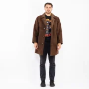 Sheepskin Coat Mens Vintage