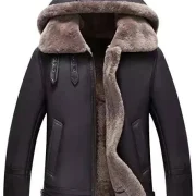 sheepskin flight jacket