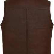 sheepskin gilet