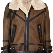 Sheepskin Leather Pilot Jacket