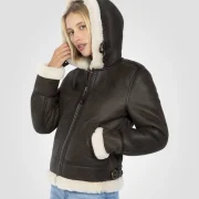 sheepskin lined jacket