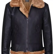 sheepskin pilot jacket