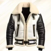 sheepskin pilot jacket mens