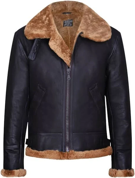 sheepskin pilot jacket