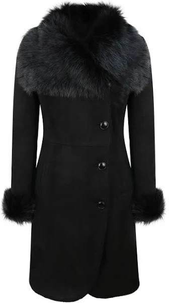 Suede and Sheepskin Coat