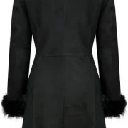 Suede and Sheepskin Coat