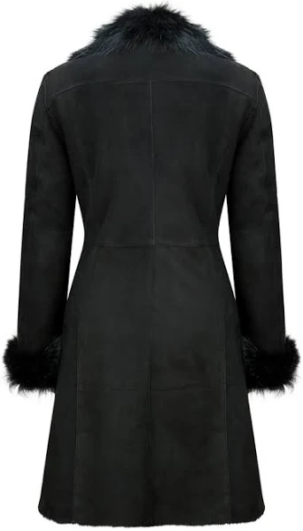 Suede and Sheepskin Coat