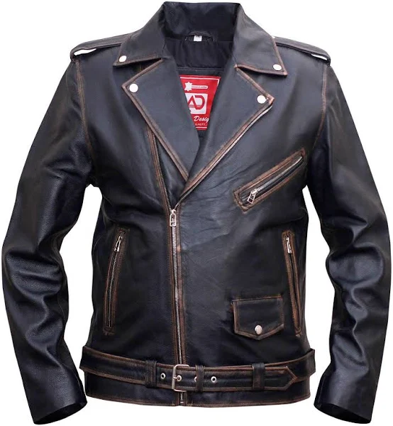 Vintage Sheepskin Jacket Mens