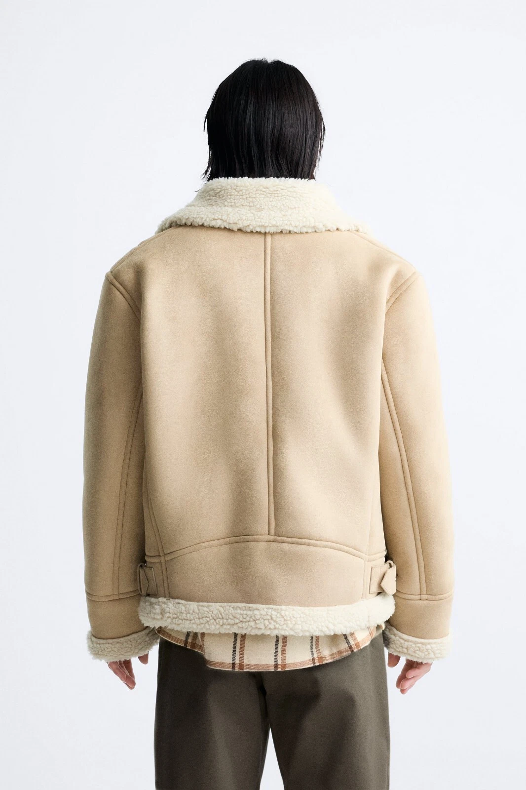 Beige Sheepskin Jacket