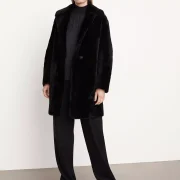 Black Sheepskin Coats