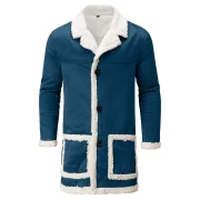Blue Sheepskin Jacket