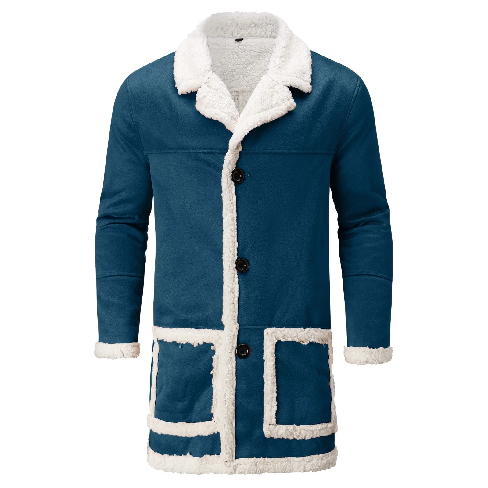 Blue Sheepskin Jacket