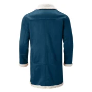 Blue Sheepskin Jacket