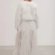 Bridal Sheepskin Coat