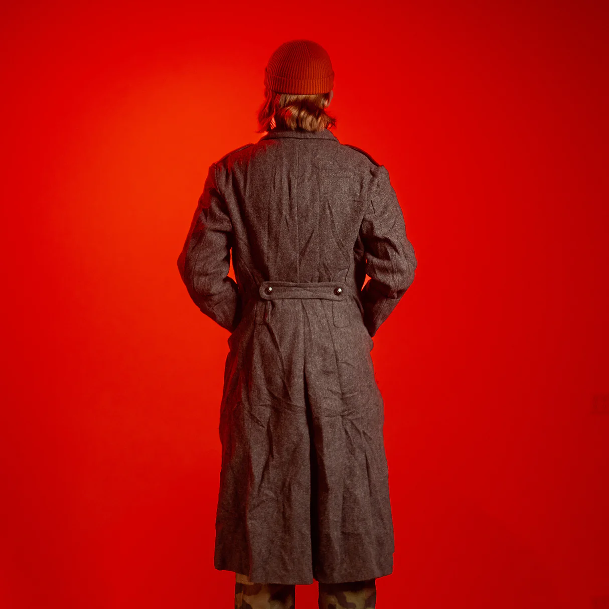 Bulgarian Wool and Sheepskin Coat