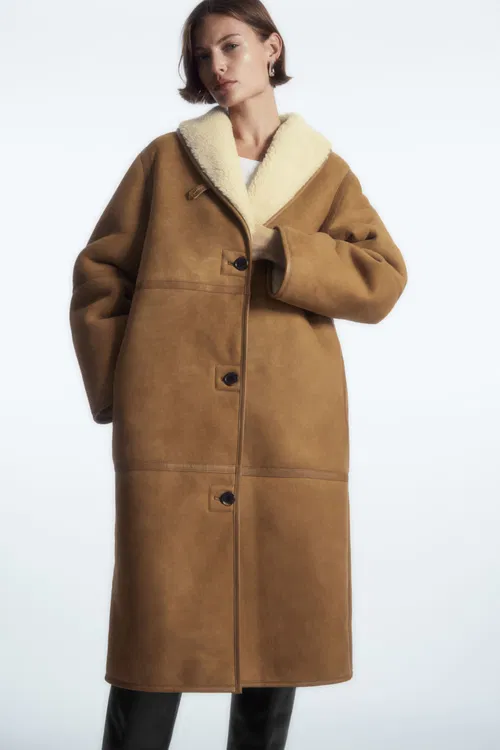 COS Sheepskin Coat