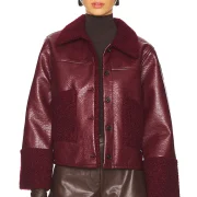 Jacket With Faux Shearling