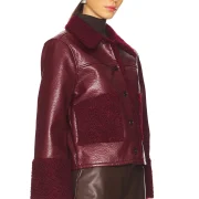 Jacket With Faux Shearling