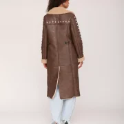 Lambskin Coat Womens