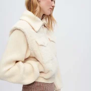 Maje Sheepskin Jacket