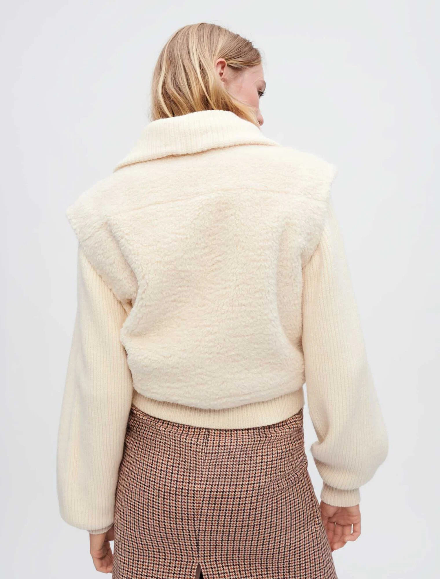 Maje Sheepskin Jacket