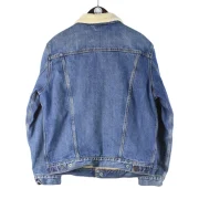 Mens Levi Sheepskin Denim Jacket