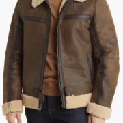 Mens Real Shearling Jacket
