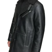 Mens Shearling Jacket Faux