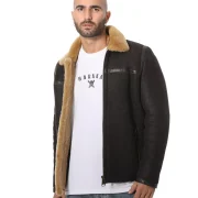 Mens Sheep Leather Jacket