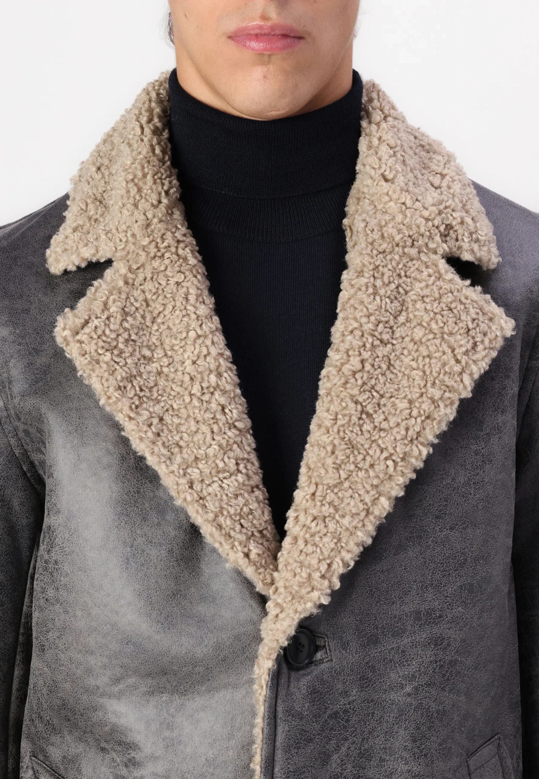 Mens Sheepskin Coat Outfit