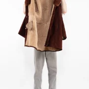 Mens Sheepskin Parka Coat